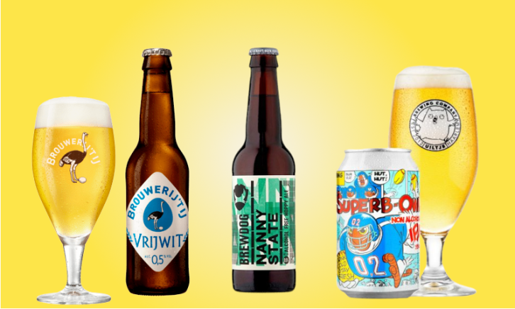 Alcoholarm bier  Drie alcoholarme bieren